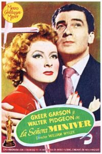 Poster Mrs. Miniver (Rosa de Abolengo)