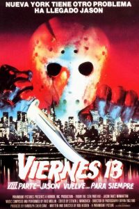 Poster Viernes 13 Parte 8: Jason vuelve para siempre