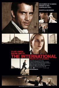 Poster The International: Dinero en la sombra