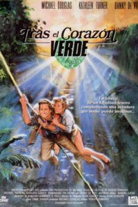 Poster Romancing the Stone (Tras el corazón verde)