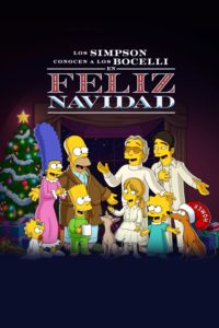 Poster Los Simpson conocen a los Bocelli en Feliz Navidad