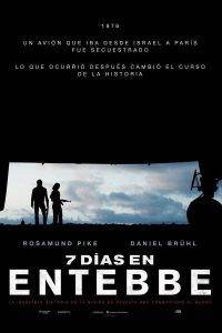 Poster 7 días en Entebbe