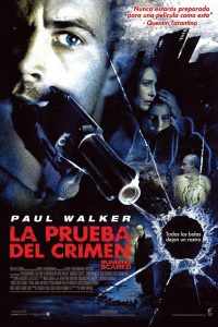 Poster La prueba del crimen