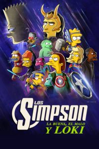 Poster Los Simpson: La buena, el malo y Loki