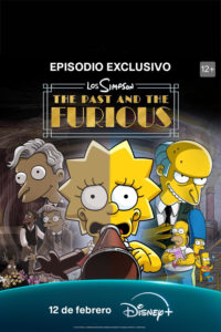 Poster Los Simpson: The Past and the Furious