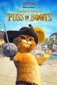 Poster Las Aventuras del Gato con Botas