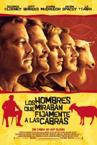 Poster Los hombres que miraban fijamente a las cabras