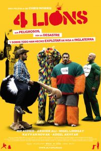 Poster Four lions