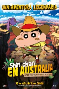 Poster Shin Chan en Australia