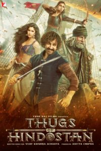 Poster Thugs of Hindostan (Rebeldes de Hindostan)