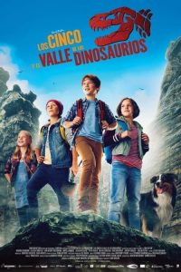 Poster Los Cinco y el Valle de los Dinosaurios