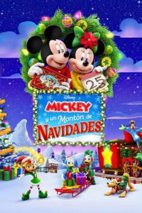 Poster Mickey y un montón de navidades